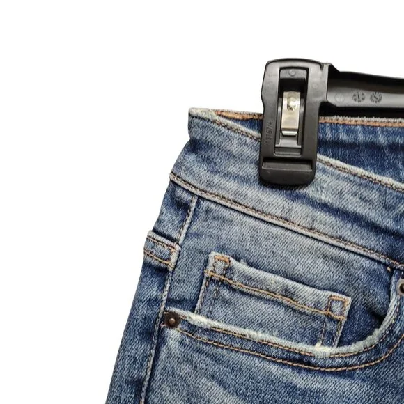 BKE Women’s 30X26 Ankle Mid-Rise Distressed Skinny Jeans Buckle NO SIZE TAG - Picture 4 of 16